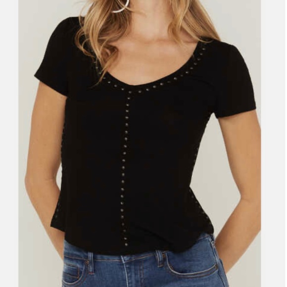 Studded Tee - Picture 1 of 4